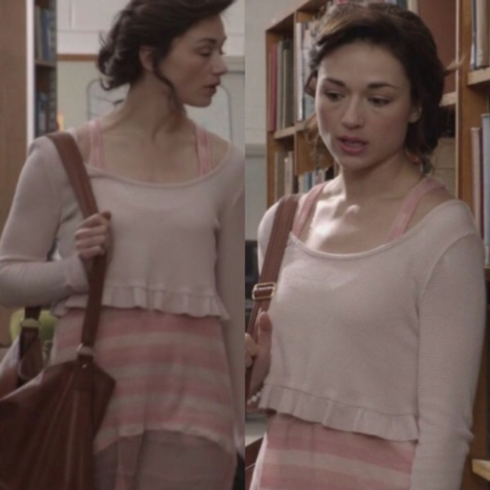 Free People thermal love cropped top